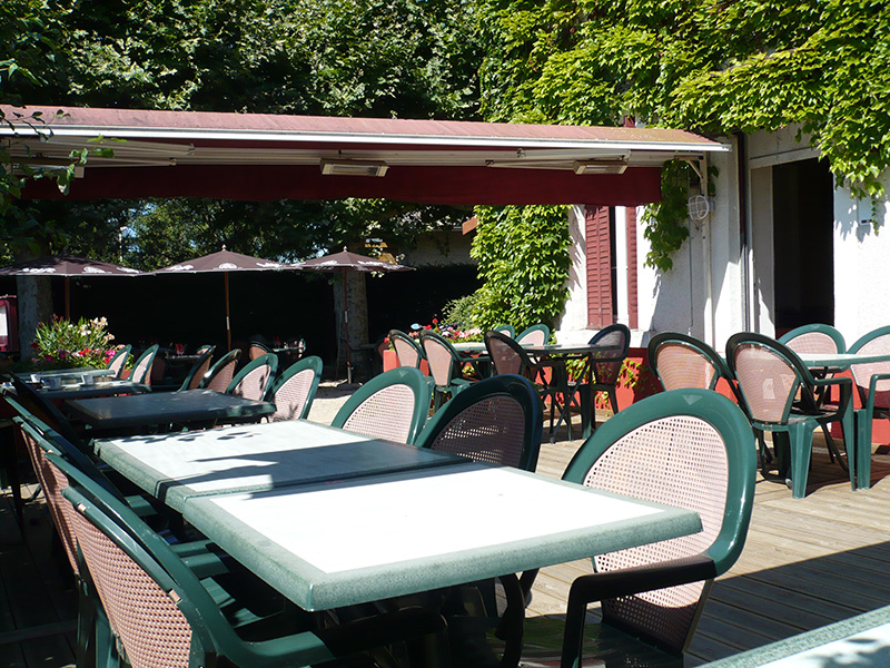 Auberge de Saint-Didier - terrasse