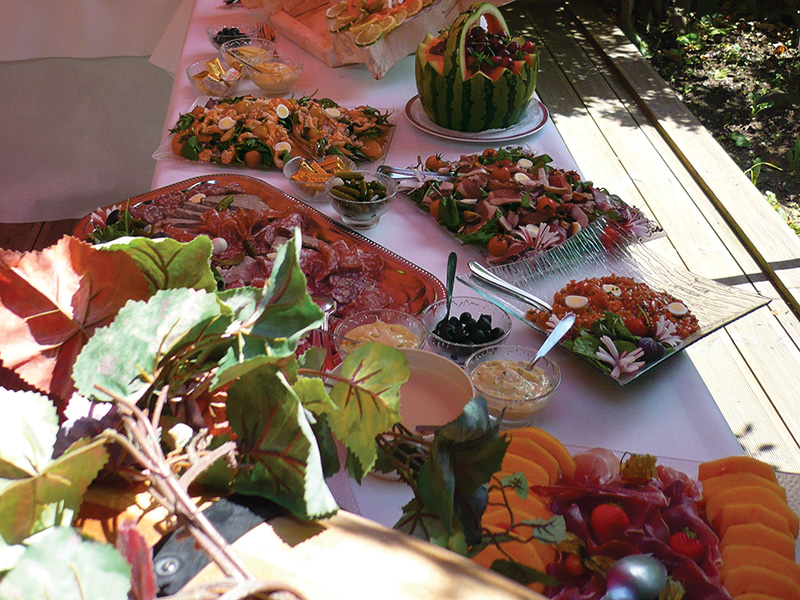 Auberge de Saint-Didier - buffet