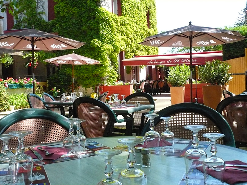 Auberge de Saint-Didier - terrasse